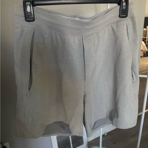 Men’s lululemon athletica Light Gray Athletic Shorts
